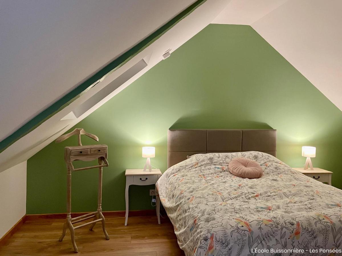 L'Ecole Buissonniere Lägenhet Saint-Vigor-le-Grand Exteriör bild