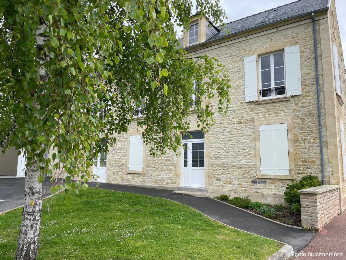 L'Ecole Buissonniere Lägenhet Saint-Vigor-le-Grand Exteriör bild