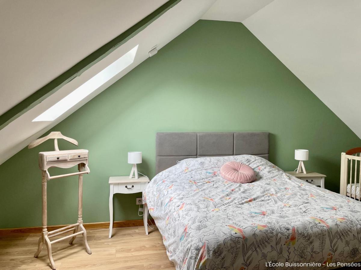 L'Ecole Buissonniere Lägenhet Saint-Vigor-le-Grand Exteriör bild