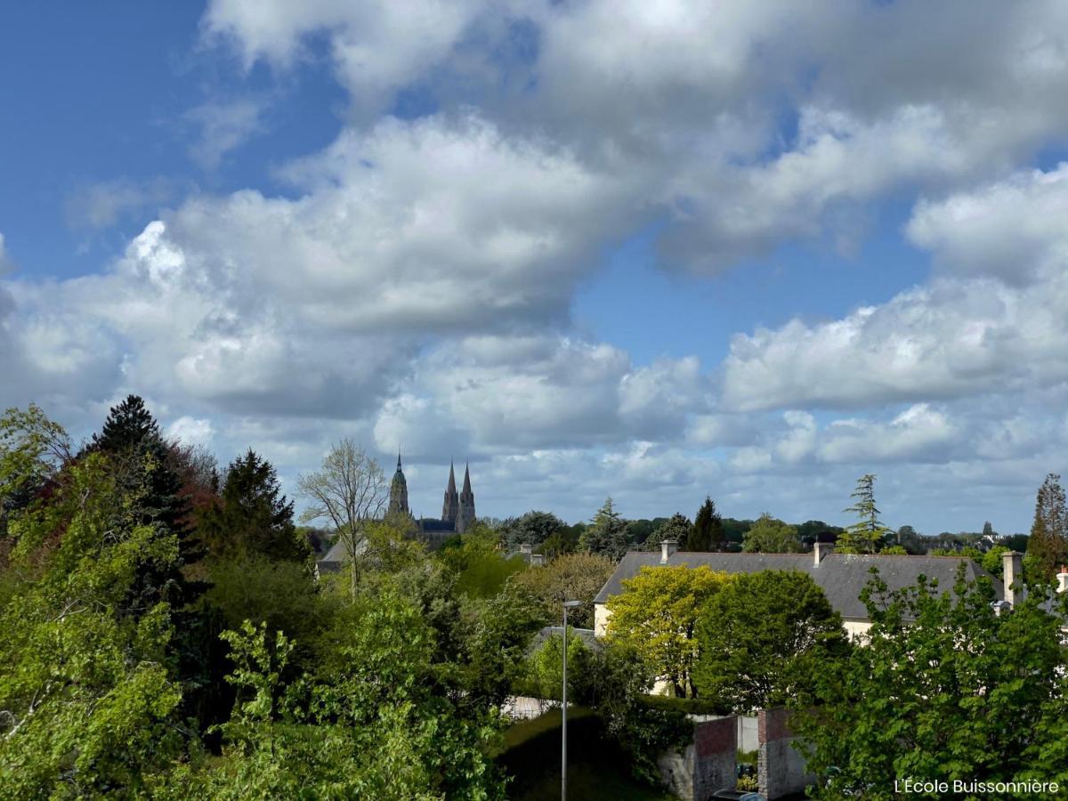 L'Ecole Buissonniere Lägenhet Saint-Vigor-le-Grand Exteriör bild